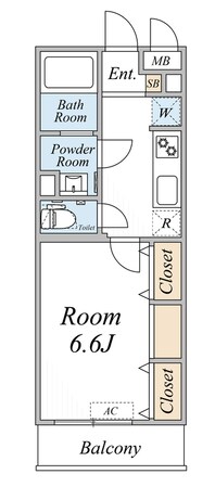 ガーデン アステリア 西千葉の物件間取画像